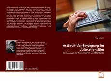 Portada del libro de Ästhetik der Bewegung im Animationsfilm