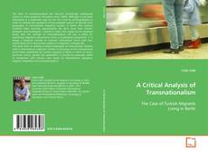 Portada del libro de A Critical Analysis of Transnationalism