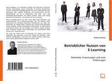 Buchcover von Betrieblicher Nutzen von E-Learning