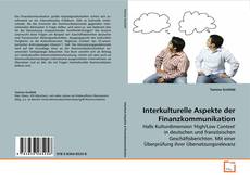 Обложка Interkulturelle Aspekte der Finanzkommunikation