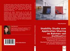 Buchcover von Usability Studie zum Application Sharing im Rahmen von NetMeeting