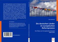 Die deutschen Länder im europäischen Reformprozess kitap kapağı