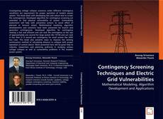 Contingency Screening Techniques and Electric Grid Vulnerabilities kitap kapağı