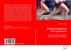 Portada del libro de Projektmanagement von Sportevents