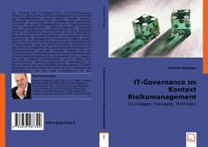 Portada del libro de IT-Governance im Kontext Risikomanagement