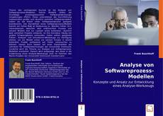 Buchcover von Analyse von Softwareprozess-Modellen