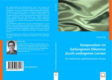 Buchcover von Kooperation im Gefangenen Dilemma durch endogenes Lernen