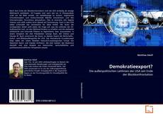 Bookcover of Demokratieexport?