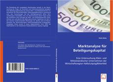 Marktanalyse für Beteiligungskapital的封面