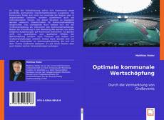 Buchcover von Optimale kommunale Wertschöpfung