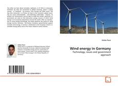Wind energy in Germany kitap kapağı