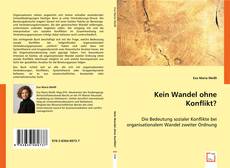 Buchcover von Kein Wandel ohne Konflikt?