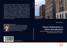 Обложка Citizen Deliberation in Urban Revitalization