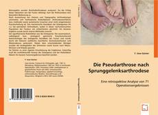 Die Pseudarthrose nach Sprunggelenksarthrodese的封面