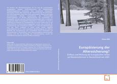 Portada del libro de Europäisierung der Alterssicherung?