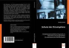 Buchcover von Schutz der Privatsphäre