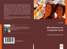 Microfinance on Corporate Level的封面