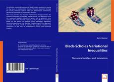 Black-Scholes Variational Inequalities kitap kapağı