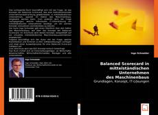 Balanced Scorecard in mittelständischen Unternehmen des Maschinenbaus的封面