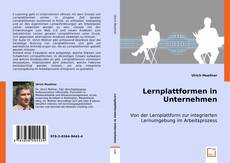 Buchcover von Lernplattformen in Unternehmen