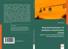 Buchcover von Neurotransmission im medialen entorhinalen Cortex