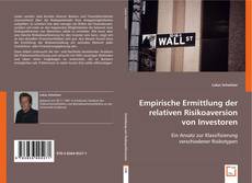 Buchcover von Empirische Ermittlung der relativen Risikoaversion von Investoren