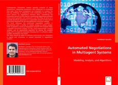 Automated Negotiations in Multiagent Systems的封面