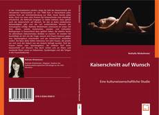 Buchcover von Kaiserschnitt auf Wunsch