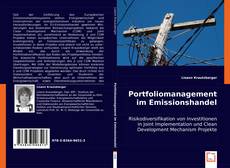 Buchcover von Portfoliomanagement im Emissionshandel