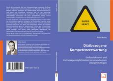 Diätbezogene Kompetenzerwartung kitap kapağı