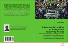 Couverture de A structuration analysis of management accounting
practice