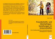 Capa do livro de Freundschafts- und Gleichaltrigenbeziehungen im Unterrichtsfilm 