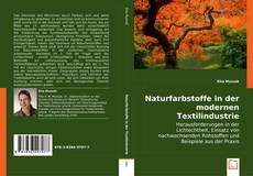 Naturfarbstoffe in der modernen Textilindustrie的封面