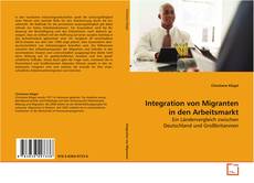 Copertina di Integration von Migranten in den Arbeitsmarkt
