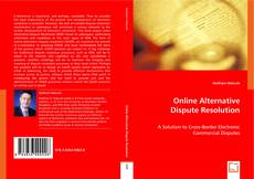 Online Alternative Dispute Resolution的封面