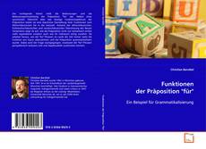 Funktionen der Präposition "für"的封面