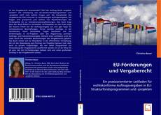 Buchcover von EU-Förderungen und Vergaberecht