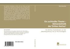 Capa do livro de Ein zuchtvolles Theater - Bühnenästhetik des "Dritten Reiches" 