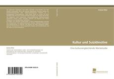 Kultur und Suizidmotive kitap kapağı