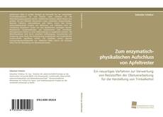 Zum enzymatisch-physikalischen Aufschluss von Apfeltrester kitap kapağı