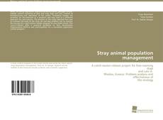 Stray animal population management kitap kapağı