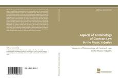 Aspects of Terminology of Contract Law in the Music Industry kitap kapağı