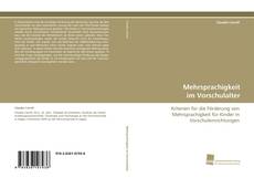 Portada del libro de Mehrsprachigkeit im Vorschulalter