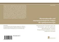 Hirnstrukturelle und neuropsychologische Folgen der Epilepsiechirurgie kitap kapağı