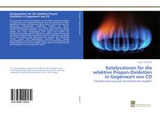 Copertina di Katalysatoren für die selektive Propan-Oxidation in Gegenwart von CO