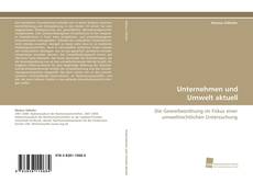 Portada del libro de Unternehmen und Umwelt aktuell