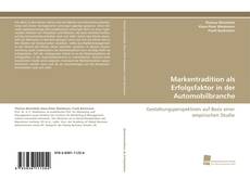 Portada del libro de Markentradition als Erfolgsfaktor in der Automobilbranche