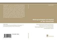 Portada del libro de Mehrsprachigkeit als Kapital an der Universität