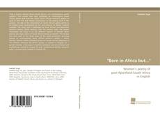 Portada del libro de "Born in Africa but..."