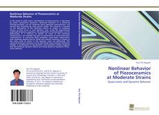 Portada del libro de Nonlinear Behavior of Piezoceramics at Moderate Strains